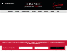 Tablet Screenshot of kranenkerstpakketten.nl
